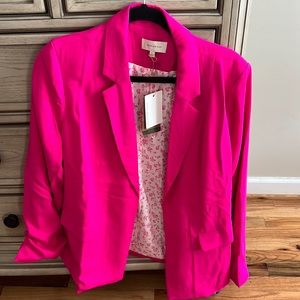 Hot pink blazer